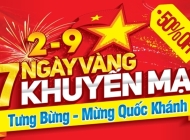Bật mí kinh nghiệm săn khuyến mại 2/9